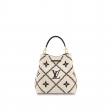 Louis Vuitton NéoNoé MM Monogram Empreinte Leather in Beige - Women - Handbags M46023
