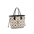 Louis Vuitton Neverfull MM Monogram Empreinte Leather in Beige - Women - Handbags M46039