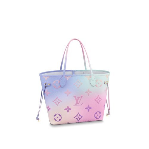 Louis Vuitton Neverfull MM Autres Toiles Monogram Sunrise Pastel - Women - Handbags M46077