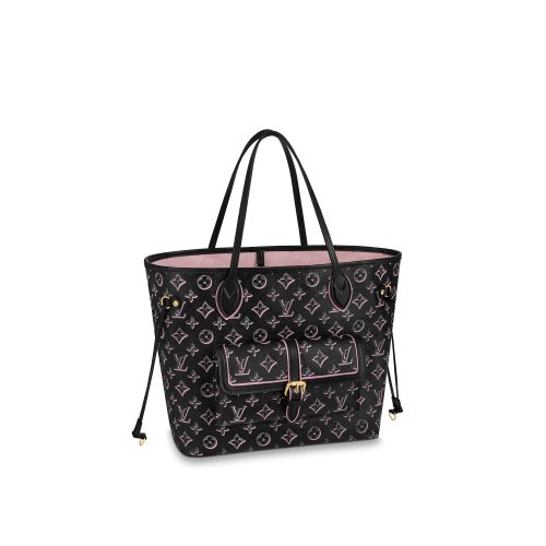 Louis Vuitton Neverfull MM - Women - Handbags M46137 Black