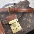 Louis Vuitton Monogram Canvas Biface Bag M51187