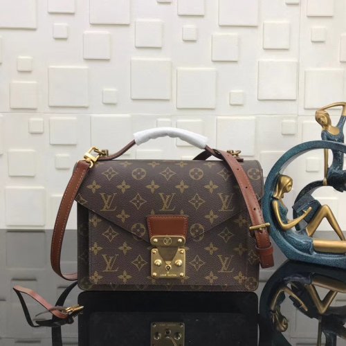 Louis Vuitton Monogram Canvas Biface Bag M51187