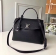 Louis Vuitton Soft calfskin Lockme Ever M51395 Noir Black