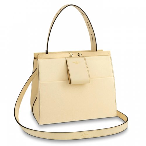 Louis Vuitton Taiga Cowhide Leather City Frame M52719 Banane Light yellow Louis Vuitton Taiga Cowhide Leather City Frame M52719 Banane Light yellow