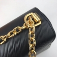 Louis Vuitton Epi Leather Twist MM Love Lock M52891 Noir Black