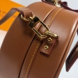 Louis Vuitton Tan Calf-leather Petite Boite Chapeau M52972