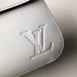 Louis Vuitton Mirroir Patent Leather Cherrywood PM M53352 Blanc