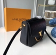 Louis Vuitton Saddle Handbag Smooth cowhide leather M53382 Noir