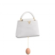 Louis Vuitton ArtyCapucines BB Urs Fischer Capucines in White - Women - Handbags M53643