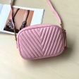 Louis Vuitton Smooth Calf Leather New Wave Camera Bag M53683 Smoothie Pink