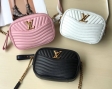 Louis Vuitton Smooth Calf Leather New Wave Camera Bag M53683 Smoothie Pink