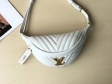 Louis Vuitton Smooth Calf Leather New Wave Bum Bag M53861 Snow White