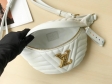 Louis Vuitton Smooth Calf Leather New Wave Bum Bag M53861 Snow White