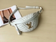 Louis Vuitton Smooth Calf Leather New Wave Bum Bag M53861 Snow White