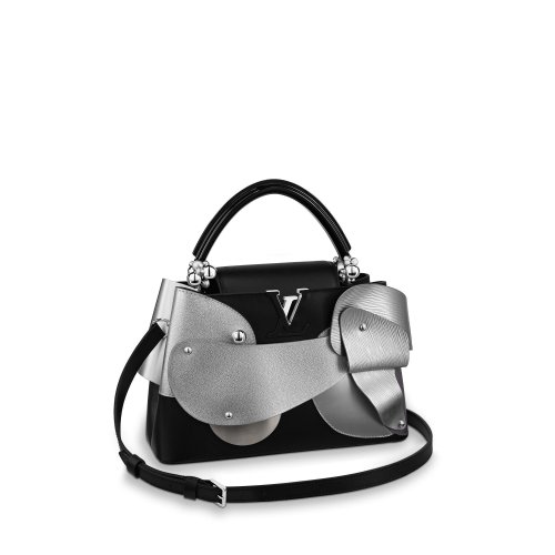 Louis Vuitton Artycapucines MM Liu Wei Capucines in Silver - Women - Handbags M56358
