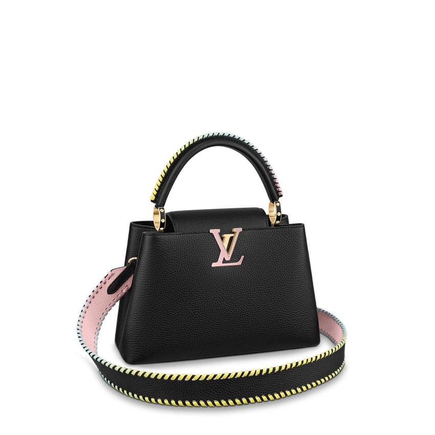 Louis Vuitton Capucines MM Capucines in Black - Women - Handbags M57672