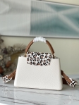 Louis Vuitton Capucines MM Taurillon Leather in Beige - Handbags M58575