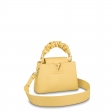 Louis Vuitton Capucines Mini Capucines in Yellow - Women - Handbags M58586
