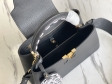 Louis Vuitton Capucines BB Taurillon Leather in Black - Handbags M58720