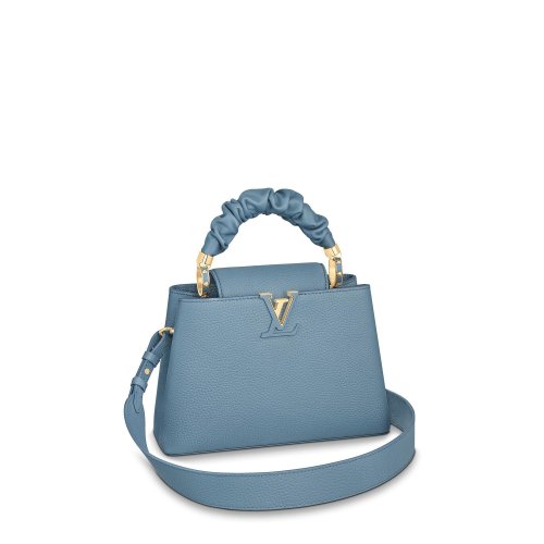 Louis Vuitton Capucines BB Capucines in Blue - Women - Handbags M58726 Louis Vuitton Capucines BB Capucines in Blue - Women - Handbags M58726