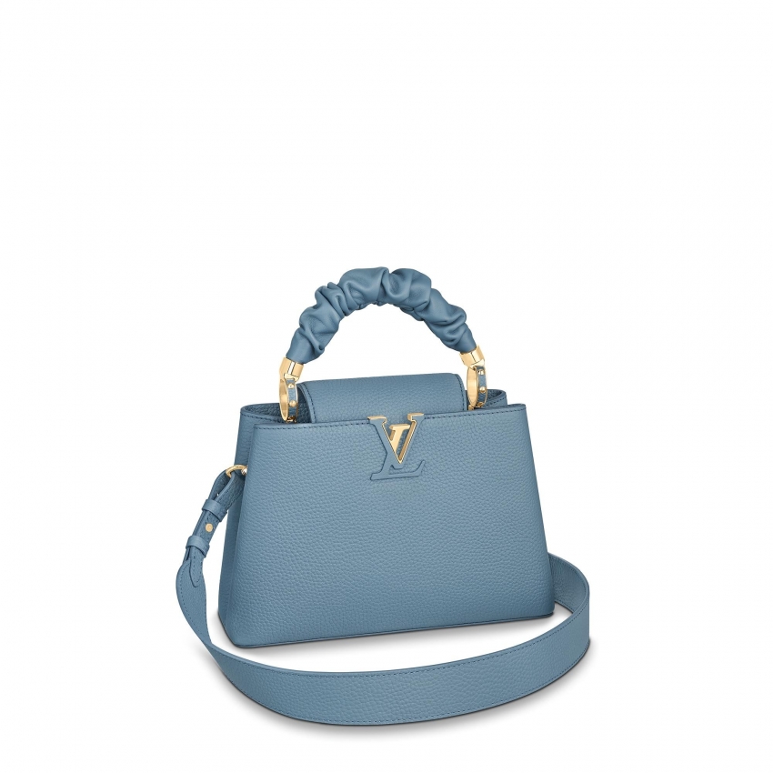 Louis Vuitton Capucines BB Capucines in Blue - Women - Handbags M58726