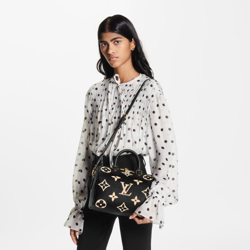 Louis Vuitton Speedy Bandoulière 25 Bicolor Monogram Empreinte Leather - Women - Handbags M58947