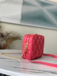Louis Vuitton Troca MM H27 Damier Quilt in Pink - Handbags M59111