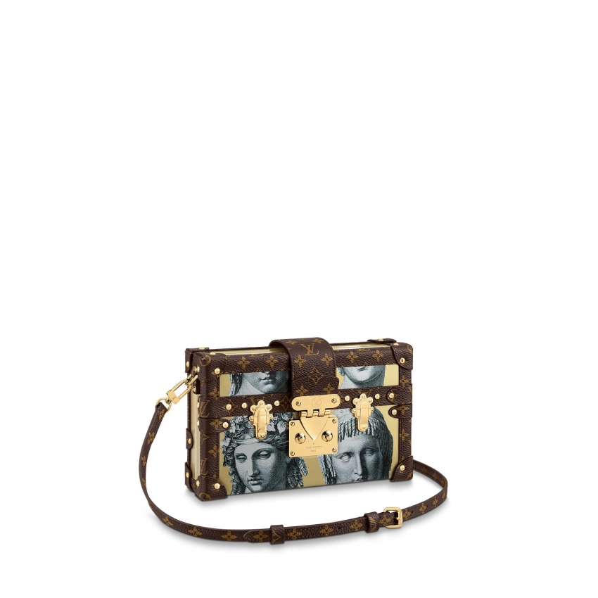 Louis Vuitton Petite Malle H27 in Gold - Handbags M59149