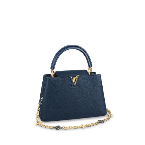Louis Vuitton Capucines MM Capucines in Blue - Women - Handbags M59209 Louis Vuitton Capucines MM Capucines in Blue - Women - Handbags M59209