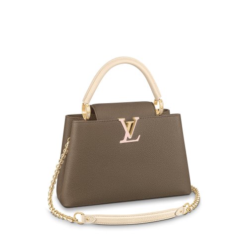 Louis Vuitton Capucines MM Capucines in Brown - Women - Handbags M59516 Louis Vuitton Capucines MM Capucines in Brown - Women - Handbags M59516