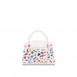 Louis Vuitton Capucines BB Vik Muniz Capucines in White - Women - Handbags M59650