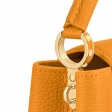 Louis Vuitton Capucines Mini Capucines in Yellow - Women - Handbags M59709