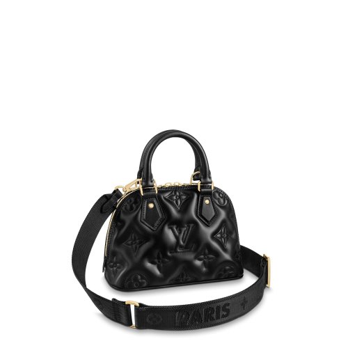 Louis Vuitton Alma BB Bubblegram Leather Black - Women - Handbags M59793