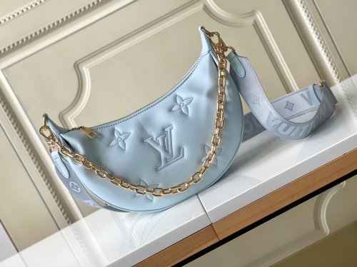 Louis Vuitton Over The Moon Bubblegram Leather Blue Glacier - Women - Handbags M59825
