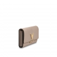 Louis Vuitton Capucines Wallet Taurillon Leather in Beige - Women - Small Leather Goods M61249