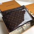 Louis Vuitton Monogram Glaze Pochette Cosmos Clutch M63271