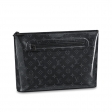 Louis Vuitton Monogram Eclipse Glaze Pochette Cosmos Clutch M63373