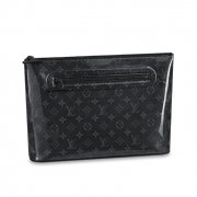 Louis Vuitton Monogram Eclipse Glaze Pochette Cosmos Clutch M63373