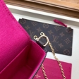 Louis Vuitton Monogram Canvas Love Lock Pochette Felicie M63999