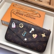 Louis Vuitton Monogram Canvas Love Lock Pochette Felicie M63999