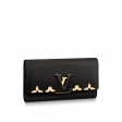 Louis Vuitton Capucines Wallet Taurillon Leather in Black - Women - Small Leather Goods M64551