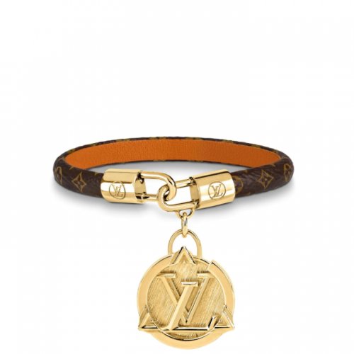 Louis Vuitton LVXLOL Capsule X League of Legends Monogram Diamond Circle charm Bracelet M6572F M6572E