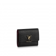 Louis Vuitton Capucines XS Wallet Taurillon Leather in Black - Women - Small Leather Goods M68587