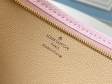 Louis Vuitton Monogram Giant Canvas LV Escale Poche Toilette 26 M69137 Pastel Pink