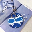 Louis Vuitton Monogram Giant Canvas LV Escale Key Holder and Bag Charm M69272