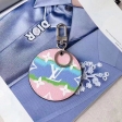 Louis Vuitton Monogram Giant Canvas LV Escale Key Holder and Bag Charm M69273