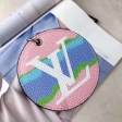 Louis Vuitton Monogram Giant Canvas LV Escale Key Holder and Bag Charm M69273