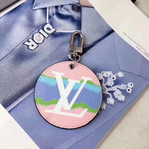 Louis Vuitton Monogram Giant Canvas LV Escale Key Holder and Bag Charm M69273 Louis Vuitton Monogram Giant Canvas LV Escale Key Holder and Bag Charm M69273