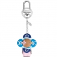 Louis Vuitton Monogram Giant Canvas LV Escale Vivienne Key Holder And Bag Charm M69314