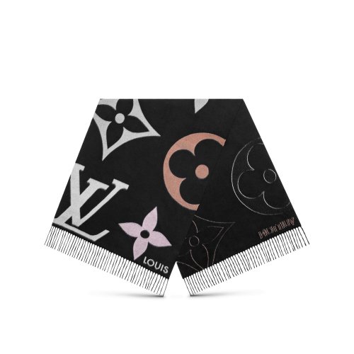 Louis Vuitton The Ultimate Scarf - Women - Accessories M76383 Black